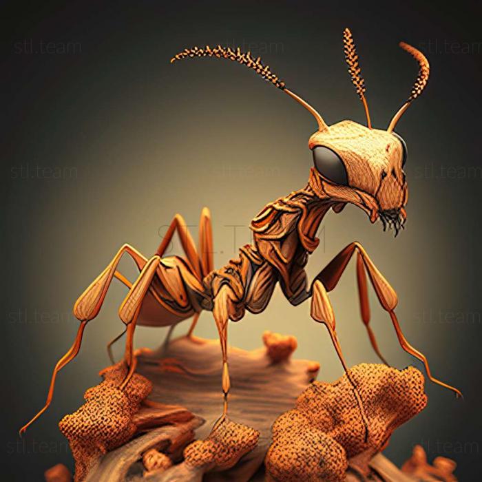 3D model Dorymyrmex tuberosus (STL)